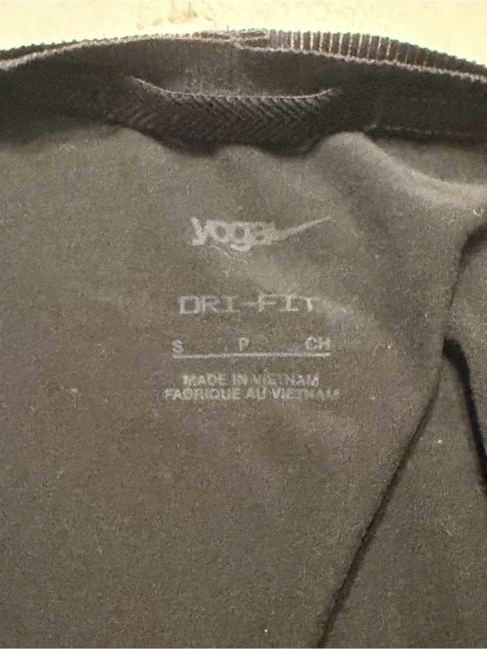 Nike Womens S Dri-Fit Black Muscle Tank Top Yoga Workout Athletic Tee